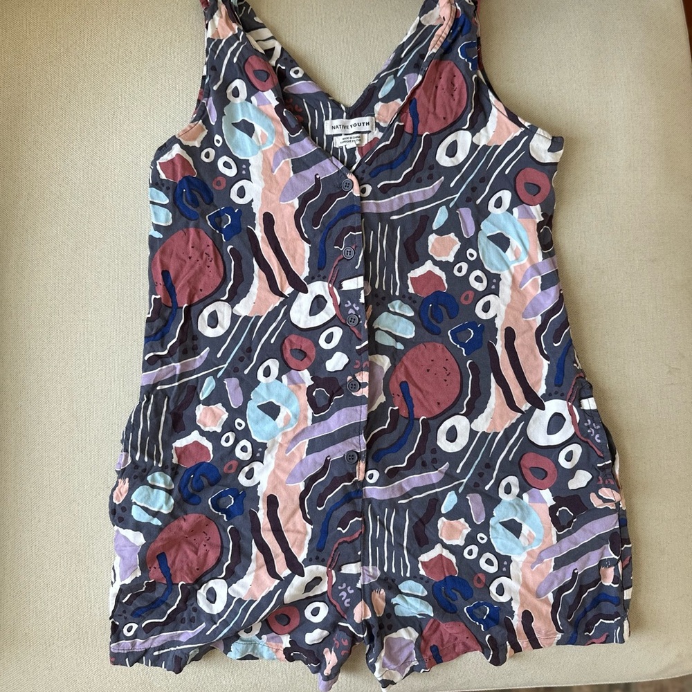 Romper with pockets